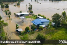 Mais de 30 cidades gaúchas afetadas pelas chuvas cidades gauchas afetadas pelas chuvas